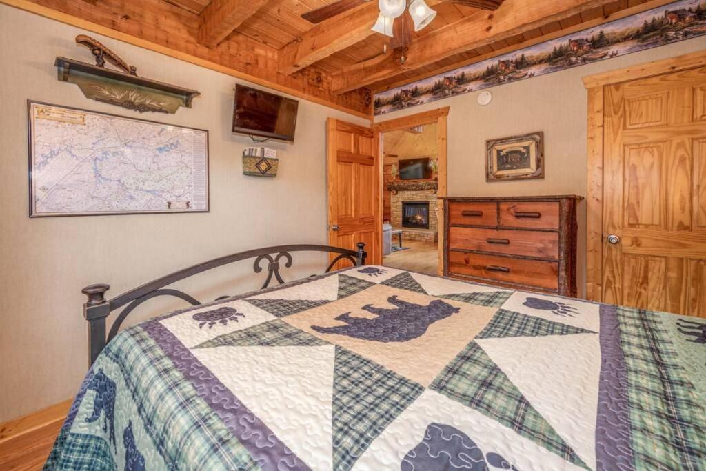 Over The Mountain - Smoky Mountain View Cabin Sevierville Extérieur photo
