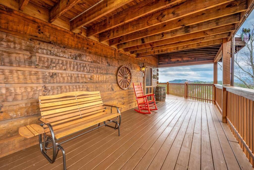 Over The Mountain - Smoky Mountain View Cabin Sevierville Extérieur photo