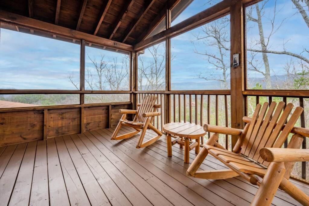 Over The Mountain - Smoky Mountain View Cabin Sevierville Extérieur photo