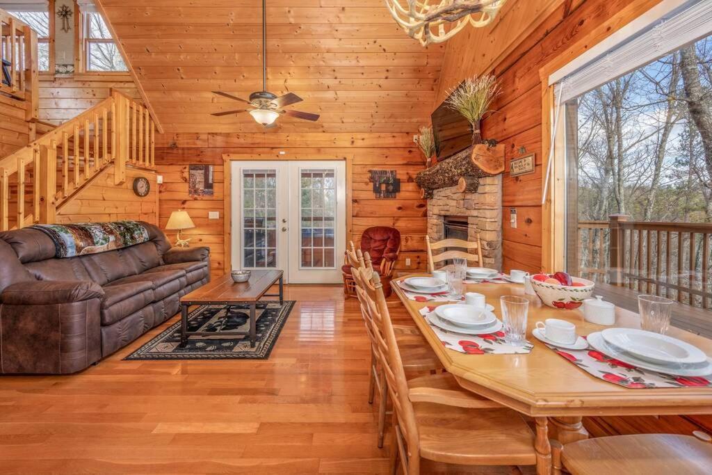 Over The Mountain - Smoky Mountain View Cabin Sevierville Extérieur photo