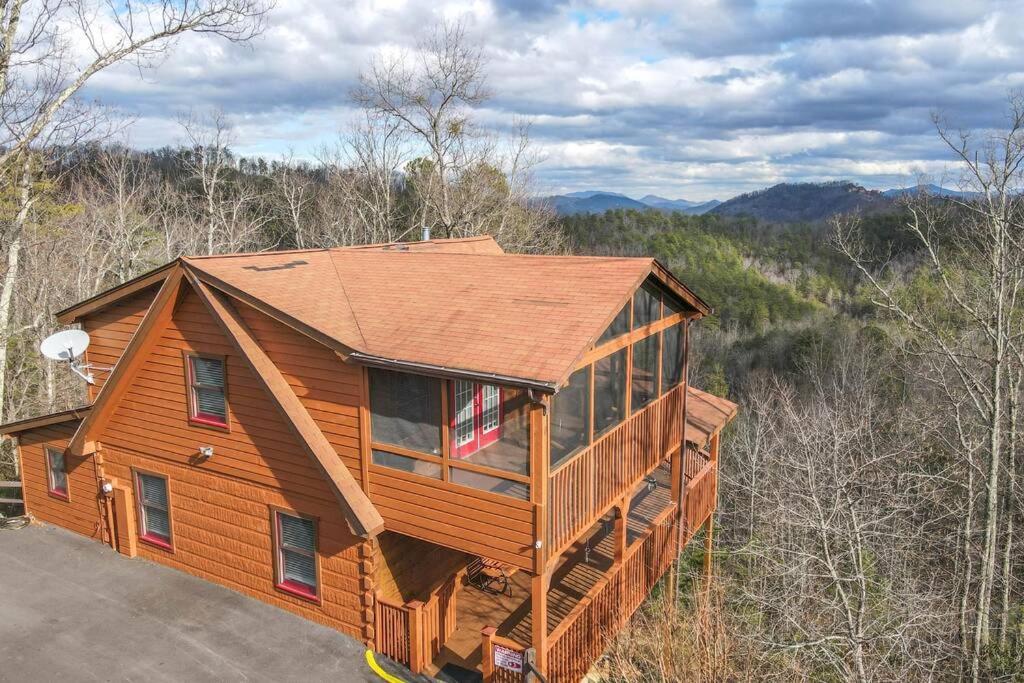 Over The Mountain - Smoky Mountain View Cabin Sevierville Extérieur photo